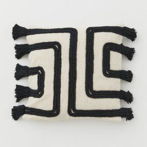 H&M Tasseled Cushion Cover